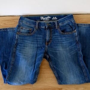 Wrangler Mens Slim Straight Jeans 31x30